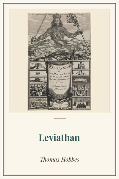 Cover of Leviathan: frontispiece, Leviathan, 1651, by Abraham Bosse