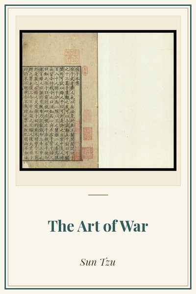 Cover of The Art of War: song dynasty woodblock edition with eleven commentaries, c.1190