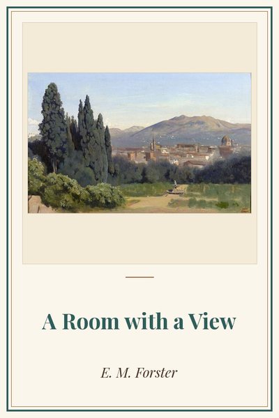 Cover of A Room with a View: Florence from the Boboli Gardens, Camille Corot, 1834