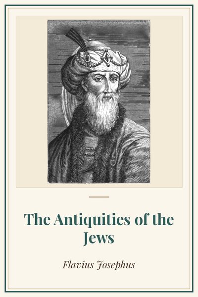 Cover of The Antiquities of the Jews: frontispiece, Works of Josephus, 1879 edition